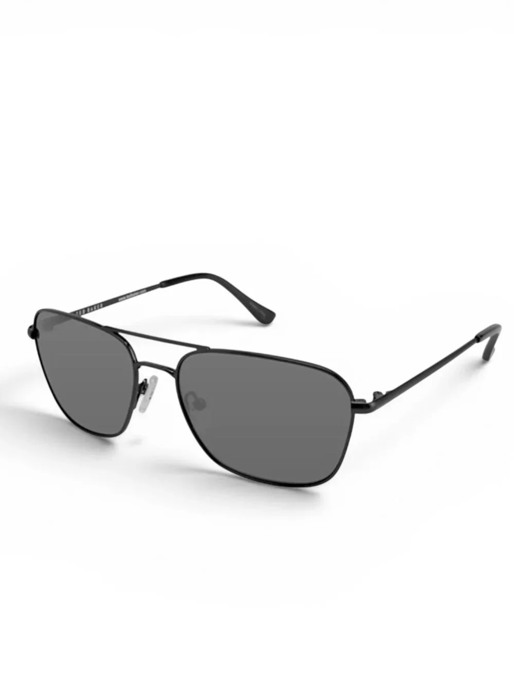 Ted Baker Mens Grant Black Aviator Sunglasses 55mm